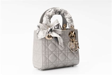 lady dior light grey|Dior lady mini.